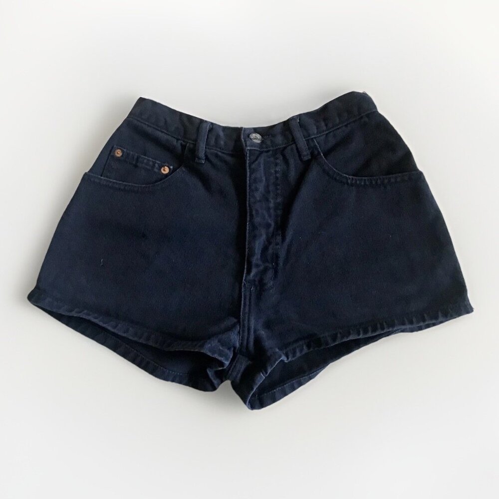 Cést Toi 90s Vintage Shorts Size Medium Made In USA‎ Blue